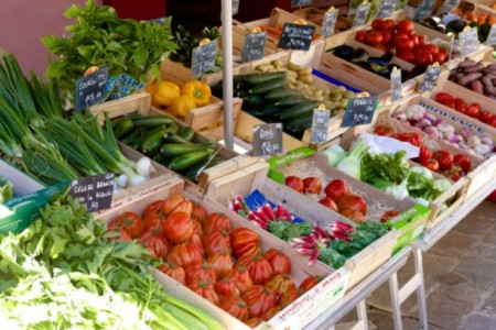 Shopping the markets for wonderful  food and other finds